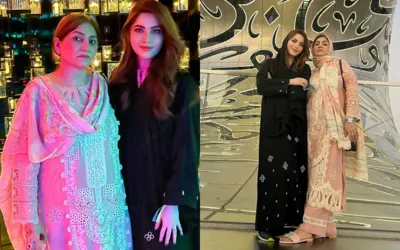 Neelam Muneer shares her Dubai Journey pictures with her mother