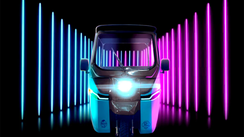 Sazgar Secures First Electric Rickshaw Manufacturing License