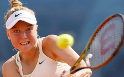 Young gun Fruhvirtova guns down Bogdan, makes Slam history