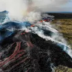 Southwest Iceland's volcano erupts, no casualty reported
