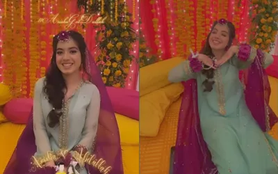 Arisha Razi shares pictures from her dholki event