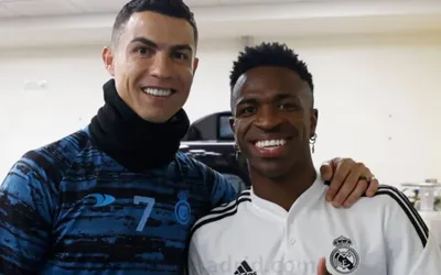 Vinicius Jr. dedictaes victory over Barca to Cristiano Ronaldo