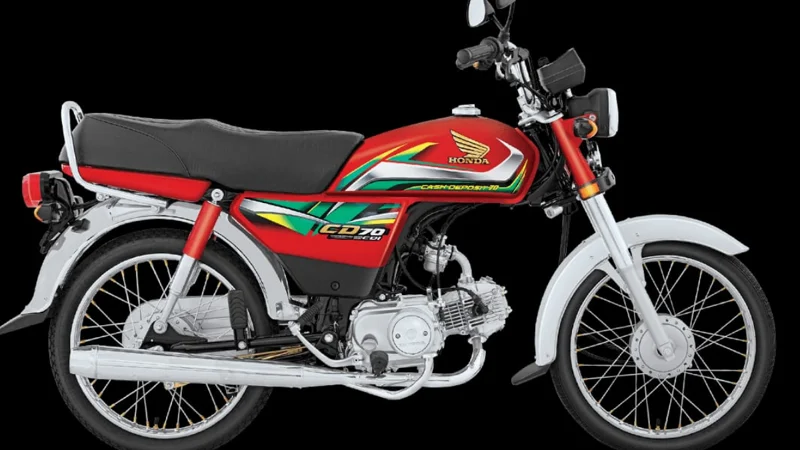 Honda CD 70 price in Pakistan – January 2024