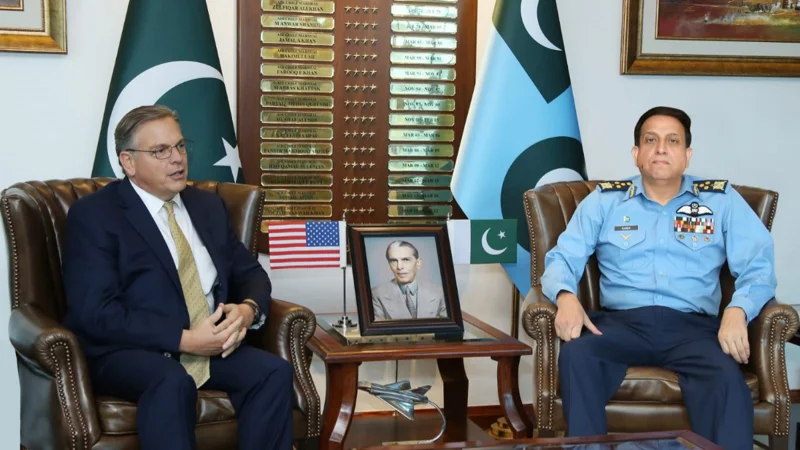 US ambassador calls on Air Chief