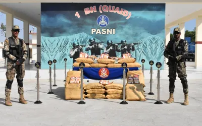 Coast Guards seizes hashish worth over Rs 8b in Pasni