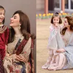 Aisha Khan shares pictures with her daughter Mahnoor at a wedding