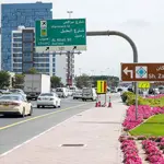 Dubai RTA's travel time improvements at 14 spots