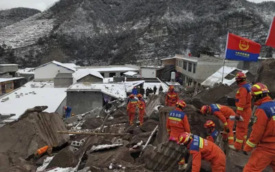 Yunnan landslide in China killed 8 people and dozens are missing