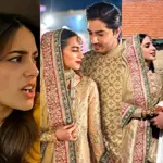Iqra Aziz respond to copying Saboor Aly's wedding dress controversy