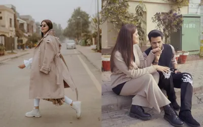 Kanwal Aftab and Zulqarnain Sikandar's enchanting winter photoshoot