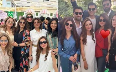 Pakistani celebrities spotted enjoying the Kidney Center Brunch together