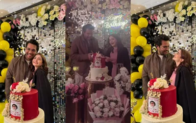 Merub Ali celebrates her birthday with Asim Azhar in a lavish party
