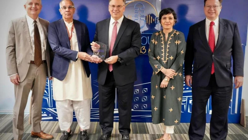 US Ambassador visits IBA’s Center for Entrepreneurial Development