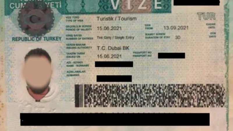 Turkiye visit visa fee for Pakistanis 2024