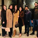 Wahaj Ali and Maya Ali's spotted together a dinner party