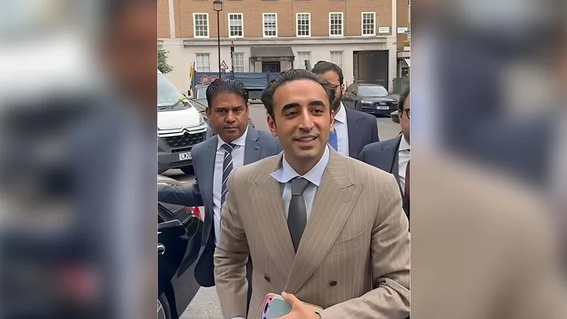 Bilawal Bhutto Zardari arrives in London