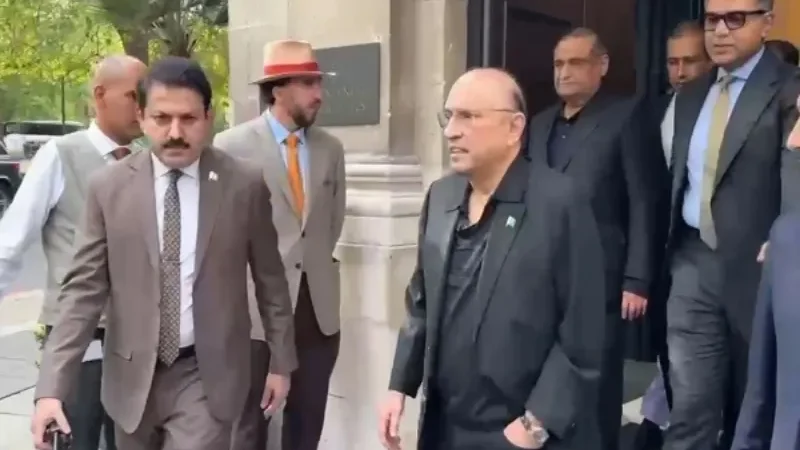 President Zardari leaves London for Pakistan on special aircraft