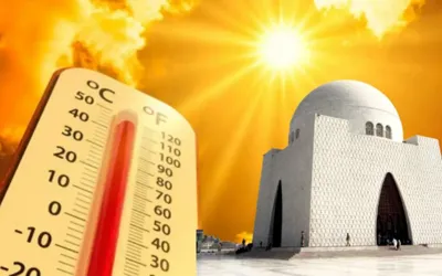 Karachi weather stays hot, rain possible