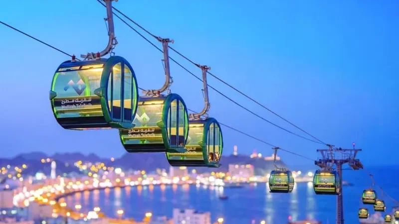 Muttrah Cable Car project nears completion in Muscat - major cable car, muscat, Muttrah Teleferic, Royal Oman Police