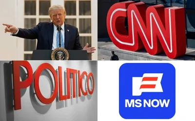 Trump’s White House ban targets CNN, Politico and MS NOW