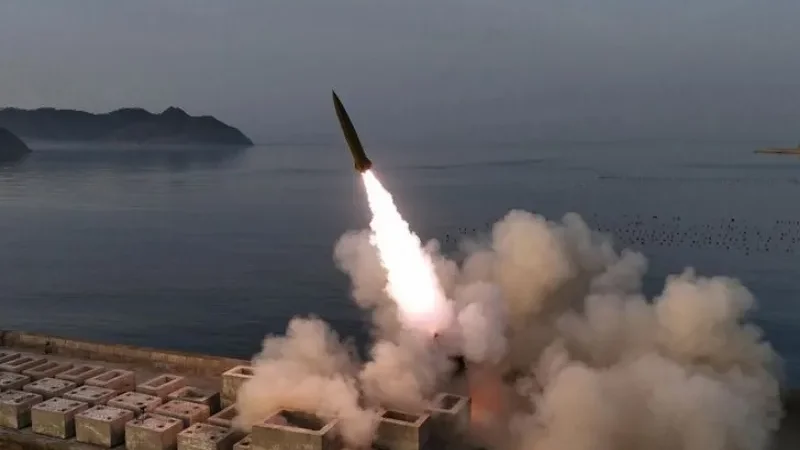 North Korea launches ballistic missile after US-led drills