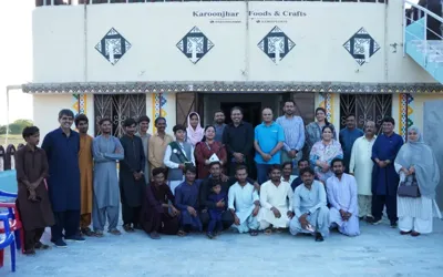 UNICEF delegation reviews tourism training programme in Nagarparkar