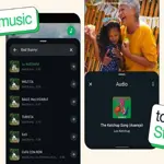 WhatsApp adds starred music to make status songs easier to find