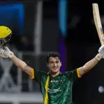 Maaz Sadaqat becomes first batter to score CPL final century