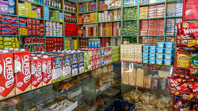 food packaged