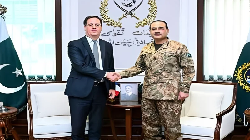 Field Marshal Asim Munir discusses defence ties with France