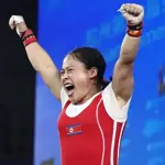 North Korea weightlifter sets three world records for Asian Games gold