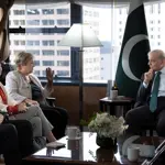 PM Shehbaz Sharif meets IMF Chief Kristalina Georgieva at UNGA
