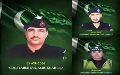 Three traffic police officers martyred in militant attack at Tank district in Pakistan