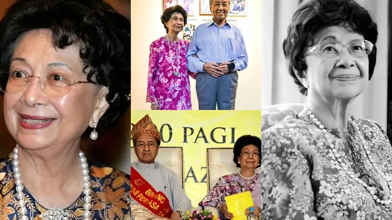 Malaysia grieves as former first lady Siti Hasmah dies at 100