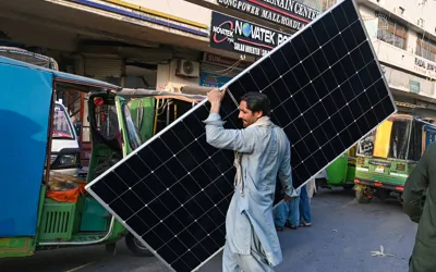 Solar boom in Pakistan strains grid, threatens Chinese-backed coal plants