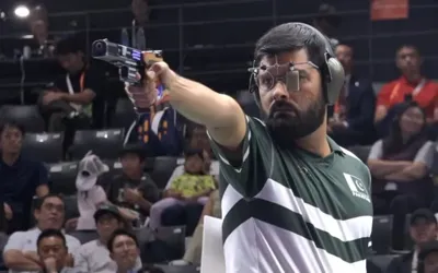 Ghulam Mustafa Bashir wins bronze for Pakistan at Asian Games