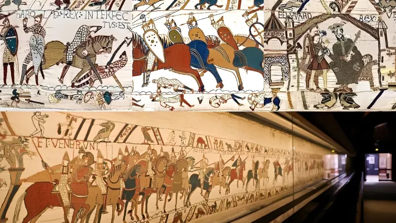 Normandy’s 'Bayeux Tapestry' sparks frenzy with tale of England’s last Anglo-Saxon king