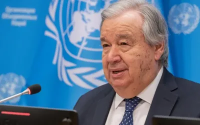 U.N. Chief António Guterres arrives in Pakistan for talks