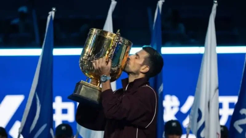 Djokovic wins 102nd career singles title - Alex de Minaur, China Open title, Novak Djokovic, Serbian tennis star