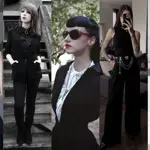 Goth-Corp takes over as celebrities give office style a dark twist