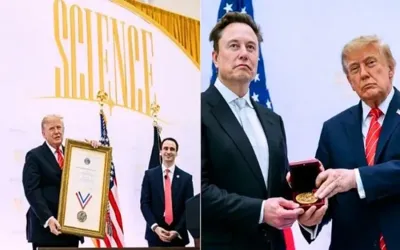 Trump honors Musk with science medal, calls him a modern-day Thomas Edison