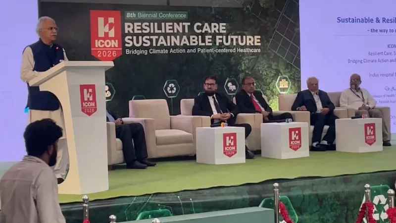 ICON 2026 opens in Karachi with focus on climate-resilient healthcare - Dr Zafar Mirza, ICON 2026, IHHN, Syed Ahmer Hamid