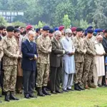 PM Shehbaz, Field Marshal Asim Munir attend funeral of two pilots killed in Quetta crash