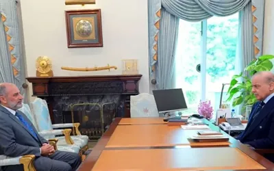 Makkah Alliance sec-gen meets PM Shehbaz, briefs premier on defence cooperation