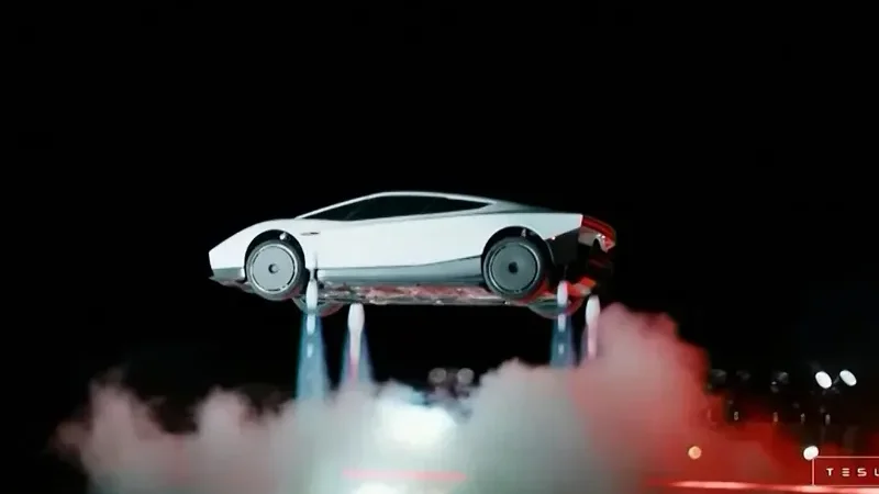 Elon Musk unveils Tesla Roadster with claimed flying capability - Elon Musk, flying car, Roadster sports car, Tesla CEO