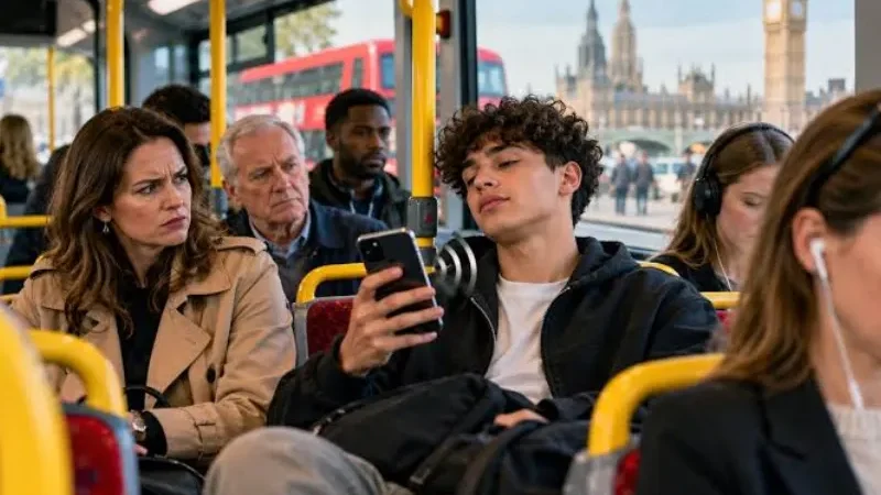 UK moves to crackdown on loud music on buses and trains - antisocial behavior, loud music, PM Andy Burnham, public transport
