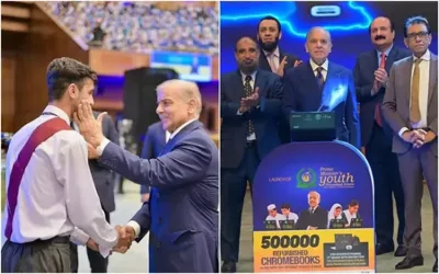 PM Shehbaz Sharif to equip students with 500,000 Chromebooks and internet access