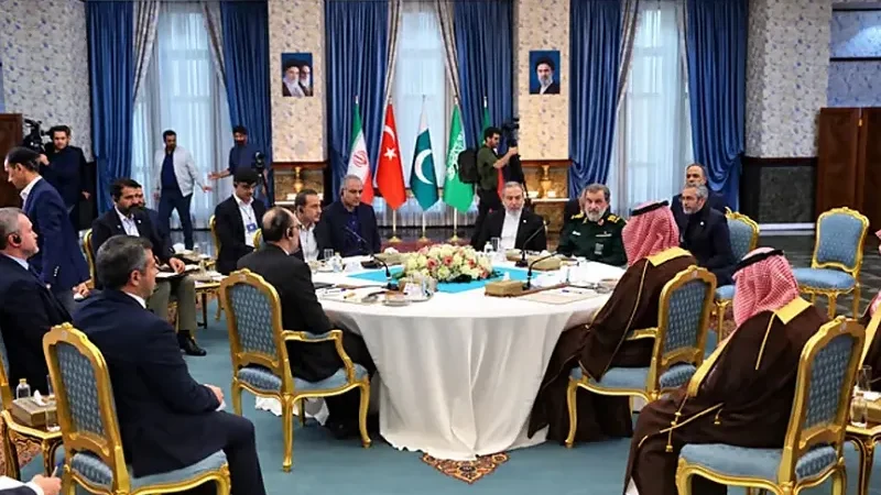 CDF Asim Munir joins high-level Tehran meeting on Middle East security - Iran, Pakistan, Saudi Arabia, Syed Asim Munir, Turkiye