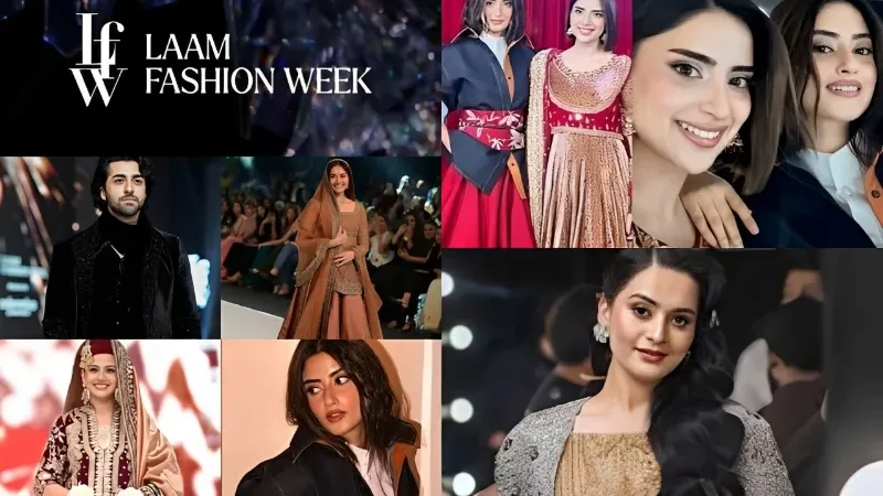 Pakistani showbiz stars spark their power at LAAM Fashion Week 2026
