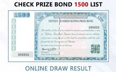 1500 Prize Bond List 2024: List of upcoming and previous draws winners